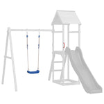 Swing Seats with Ropes 2 pcs Blue 37x15 cm Polyethene - Bargainia.com - 