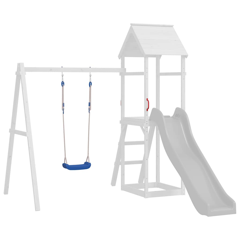 Swing Seats with Ropes 2 pcs Blue 37x15 cm Polyethene - Bargainia.com - 