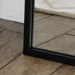 Takara - Full Length Black Metal Rectangle Mirror - 160cm x 60cm - Bargainia.com - 