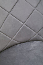 Tamzin Mink Velvet Splayed Dining Chair - Bargainia.com - 5018705462608