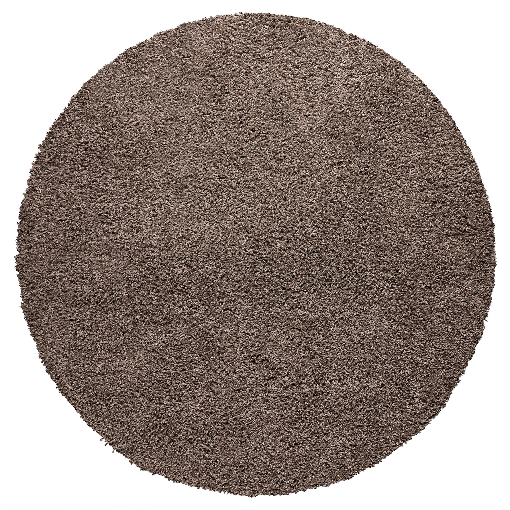 Taupe Thick Shaggy Rug - California - Bargainia.com - 