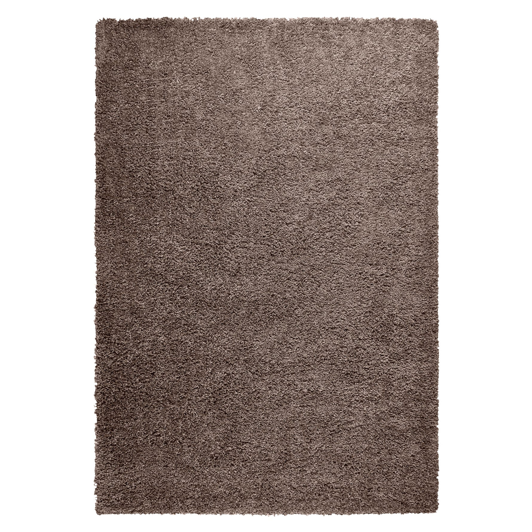 Taupe Thick Shaggy Rug - California - Bargainia.com - 