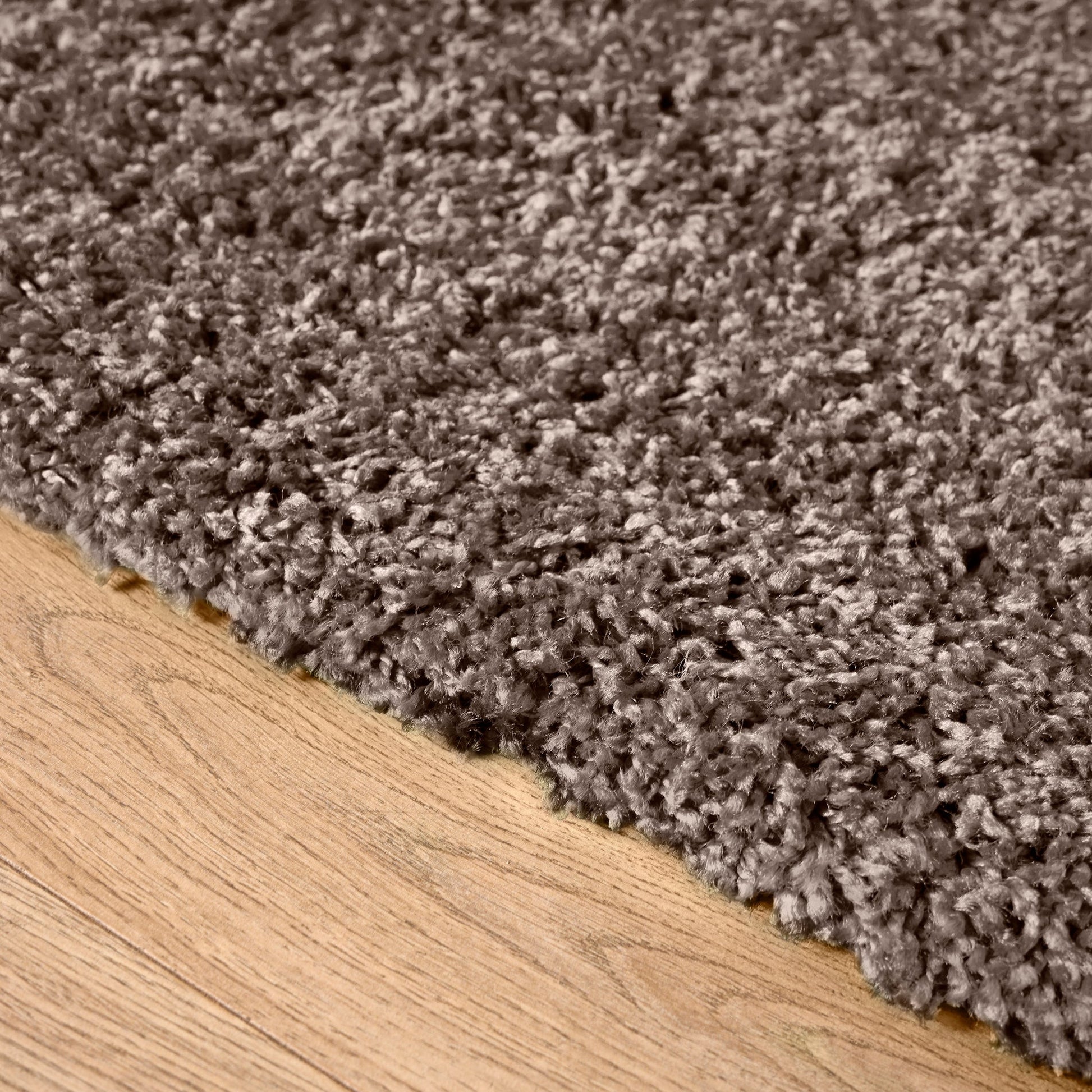 Taupe Thick Shaggy Rug - California Rugs Rug Masters