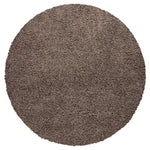 Taupe Thick Shaggy Rug - California - Bargainia.com - 