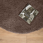 Taupe Thick Shaggy Rug - California - Bargainia.com - 