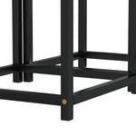 Tea Tables 2 pcs MDF Black - Bargainia.com - 