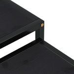 Tea Tables 2 pcs MDF Black - Bargainia.com - 