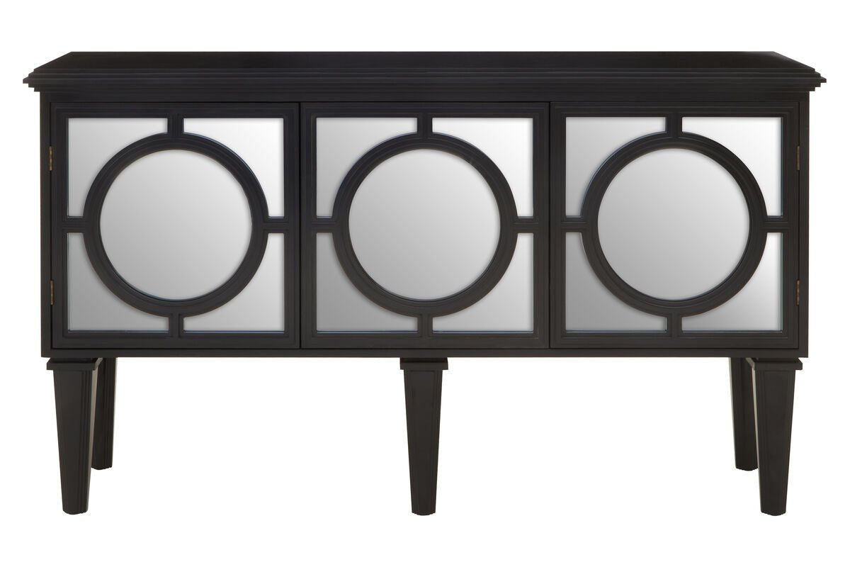 Telese Black Finish Sideboard - Bargainia.com - 5018705955186