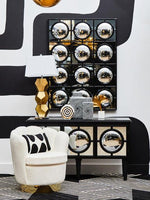 Telese Black Finish Sideboard - Bargainia.com - 5018705955186