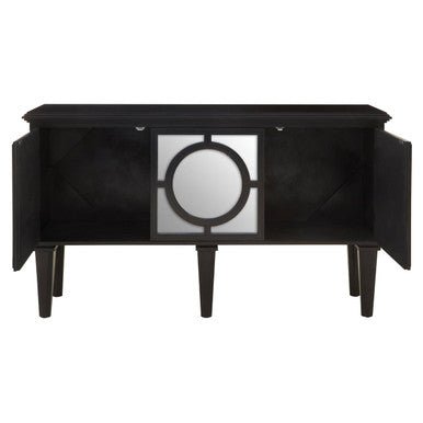 Telese Black Finish Sideboard - Bargainia.com - 5018705955186