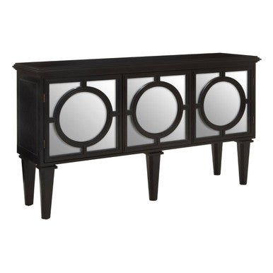 Telese Black Finish Sideboard - Bargainia.com - 5018705955186