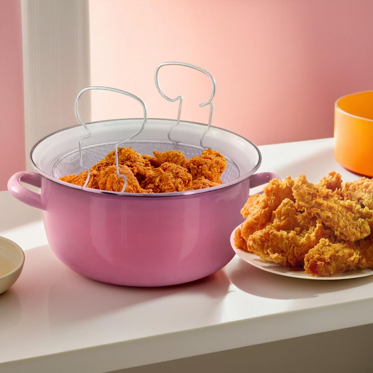 Telo Pink Deep Fryer - Bargainia.com - 5018705986753