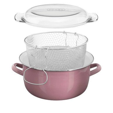 Telo Pink Deep Fryer - Bargainia.com - 5018705986753