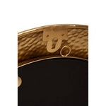 Templar Gold Finish Round Wall Mirror - Bargainia.com - 5018705950952