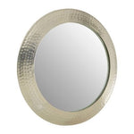 Templar Pewter Finish Wall Mirror - Bargainia.com - 5018705397603