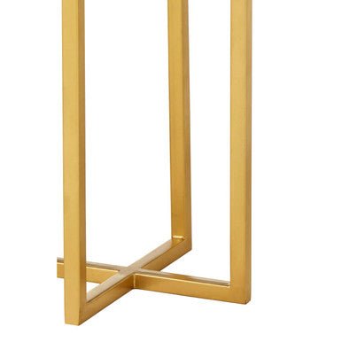 Templar Small Marble And Iron Side Table - Bargainia.com - 5018705445816