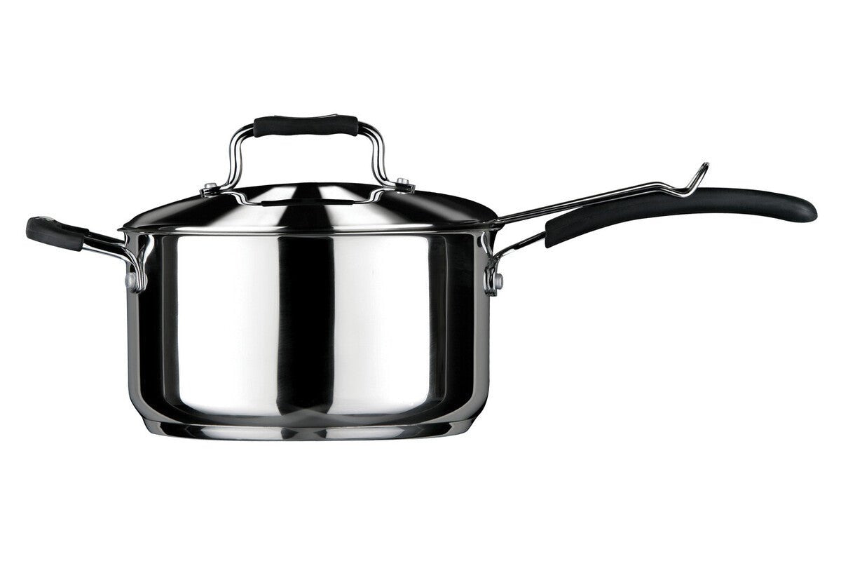 Tenzo 22 cm Stainless Steel Chip Pan with Glass Lid and Wire Basket - Bargainia.com - 5018705691183
