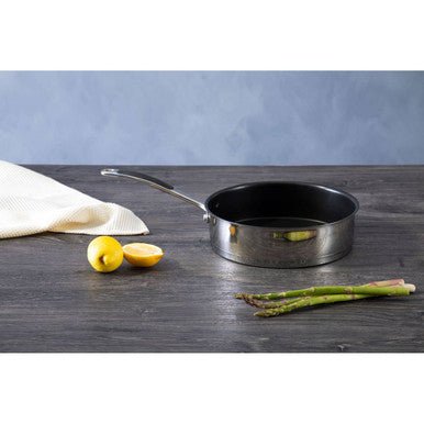 Tenzo 24 cm Stainless Steel Saute Pan - Bargainia.com - 5018705673622