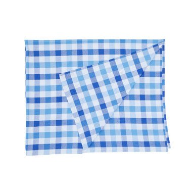 Thread and Loom Blue Check Tablecloth - Bargainia.com - 5018705984315