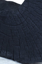 Tibor Black Mango Wood Sculpture With Travertine Base - Bargainia.com - 5063227017614
