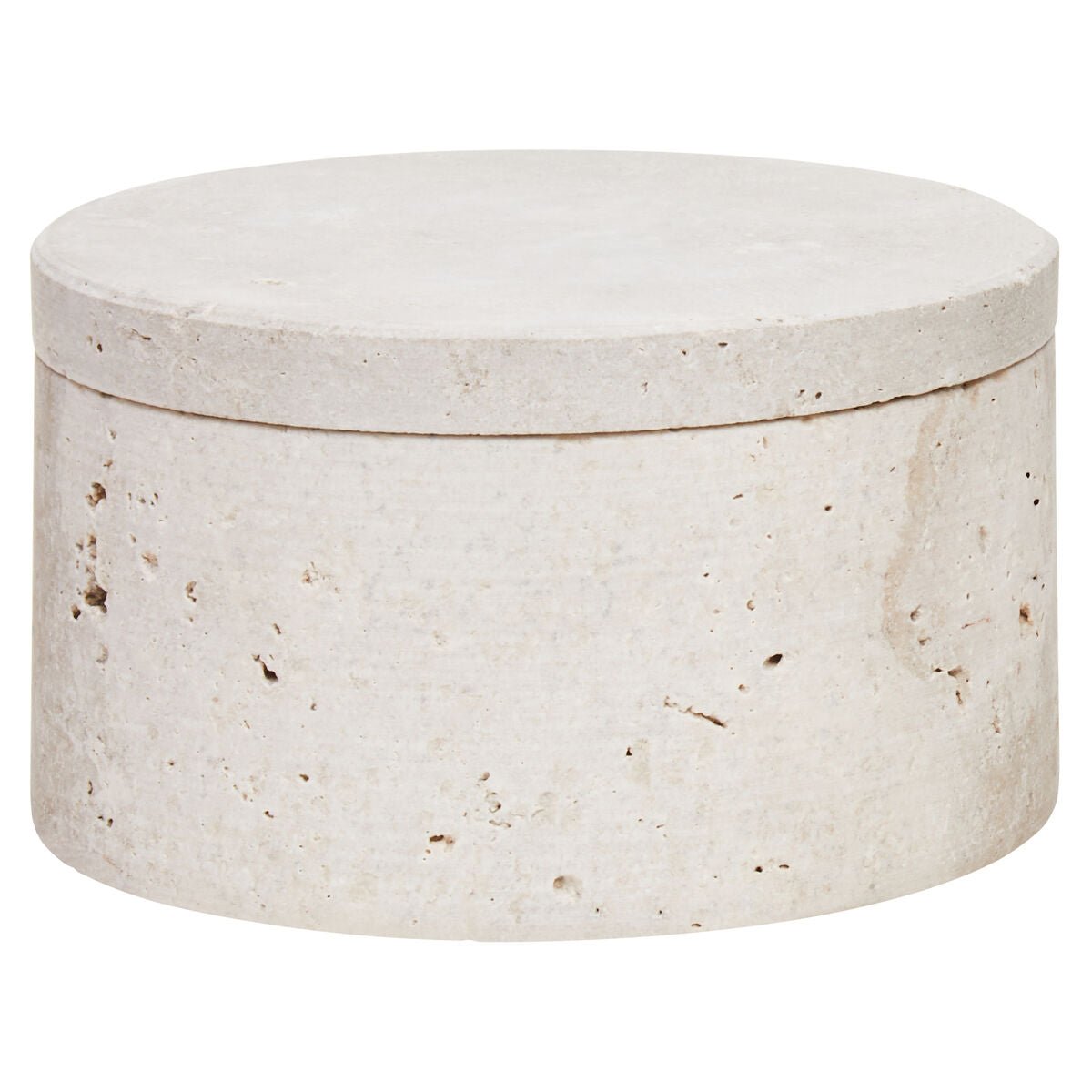 Tibor Travertine Round Trinket Box - Bargainia.com - 5063227011414