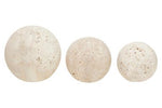 Tibor Travertine Set of 3 Deco Balls - Bargainia.com - 5063227011322