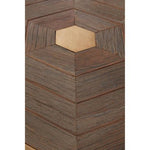 Titan Large Hexagon End Table - Bargainia.com - 5018705433646