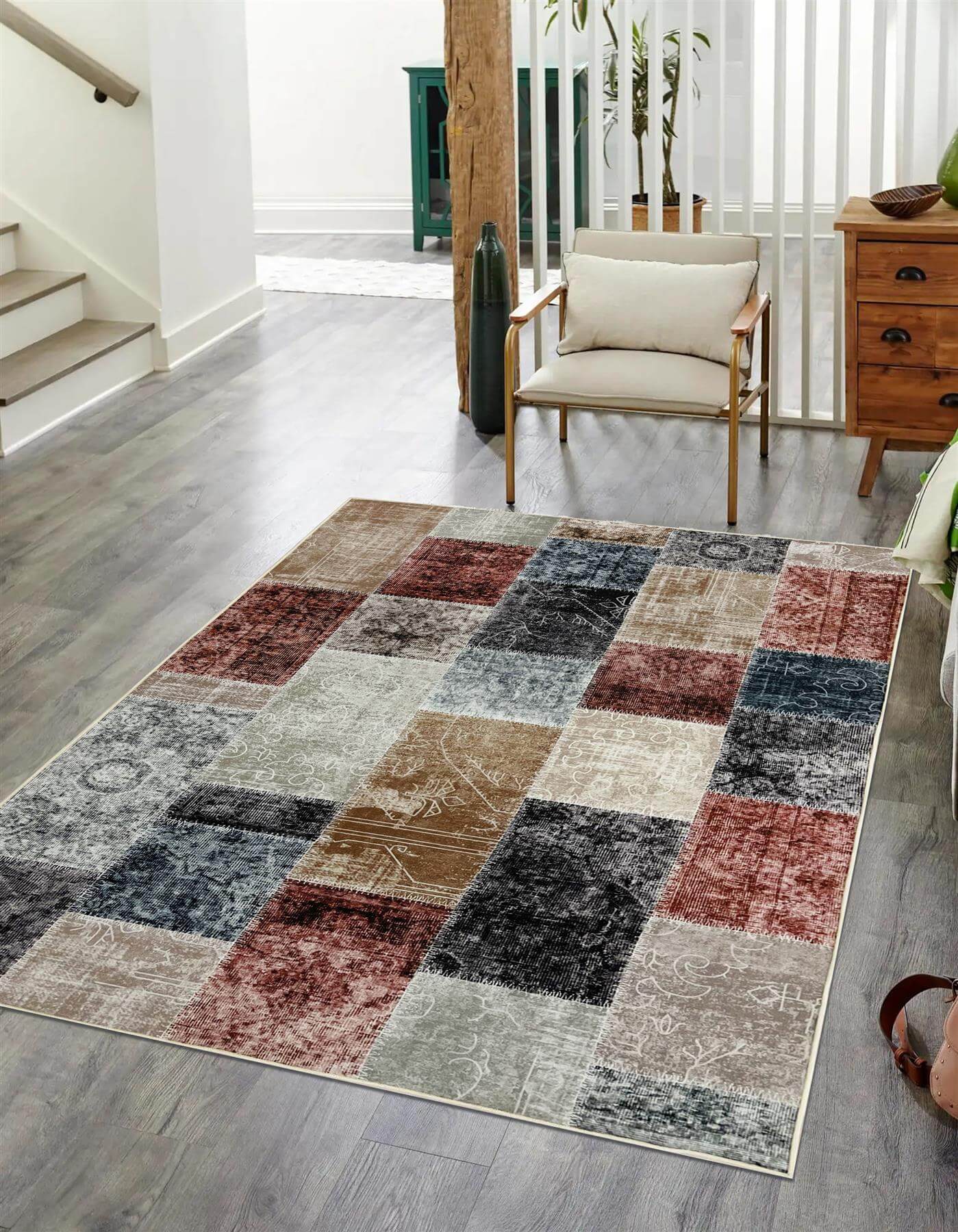 Tokyo Patchwork Rug - Bargainia.com - 5060827256900 - TOK001006