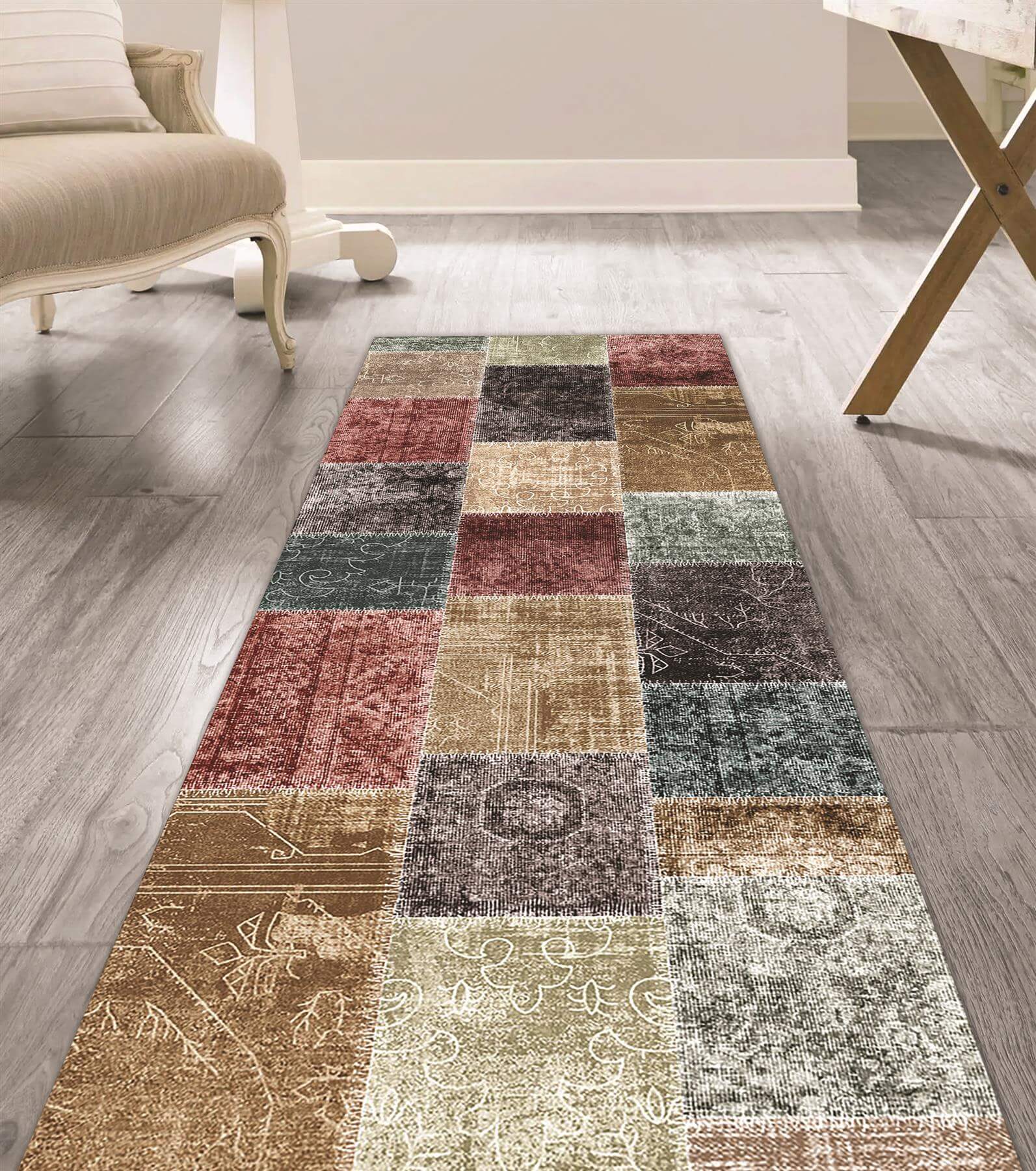 Tokyo Patchwork Rug - Bargainia.com - 5060827257082 - TOK003006
