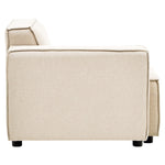 Toulouse Cream Fabric Left Arm Modular Sofa - Bargainia.com - 