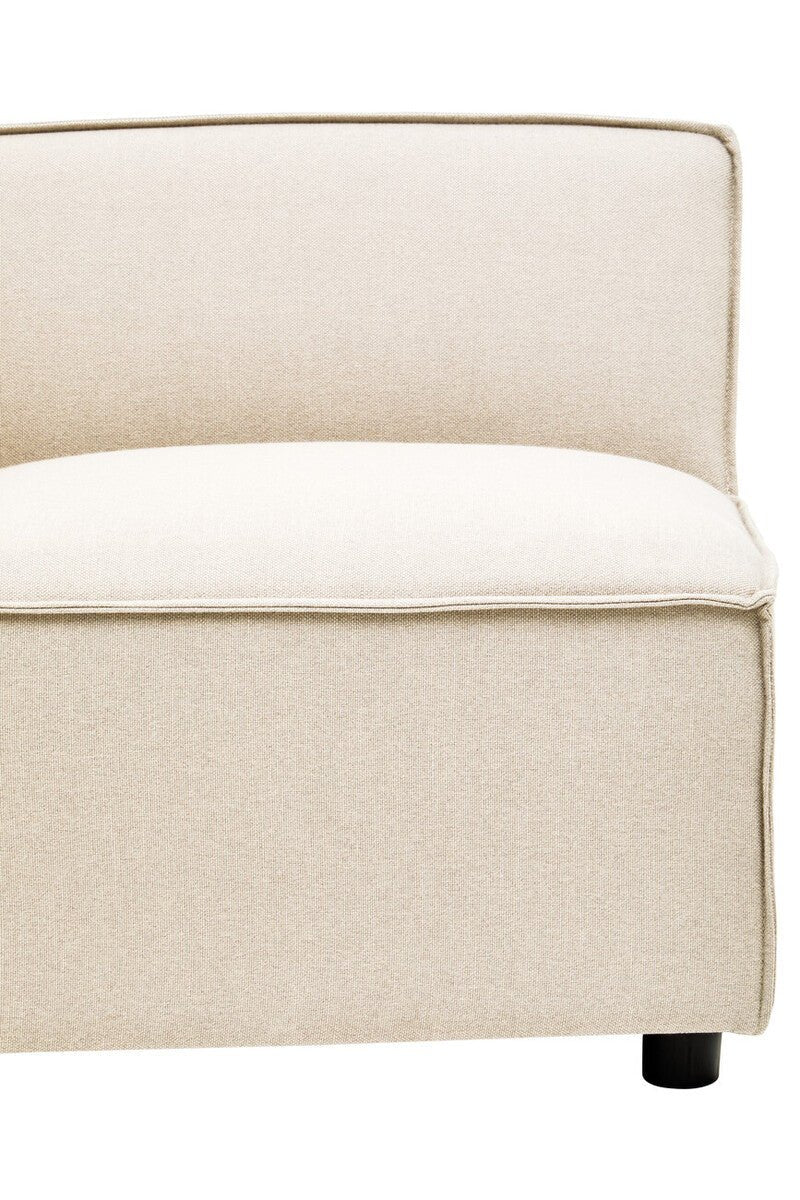 Toulouse Cream Fabric Left Arm Modular Sofa - Bargainia.com - 