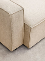 Toulouse Cream Fabric Left Arm Modular Sofa - Bargainia.com - 