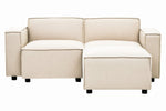 Toulouse Cream Fabric Right Arm Modular Sofa - Bargainia.com - 