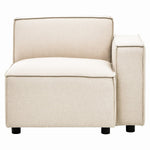 Toulouse Cream Fabric Right Arm Modular Sofa - Bargainia.com - 