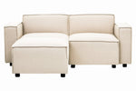 Toulouse Cream Fabric Right Arm Modular Sofa - Bargainia.com - 