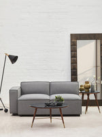 Toulouse Grey Fabric Armless Modular Sofa - Bargainia.com - 