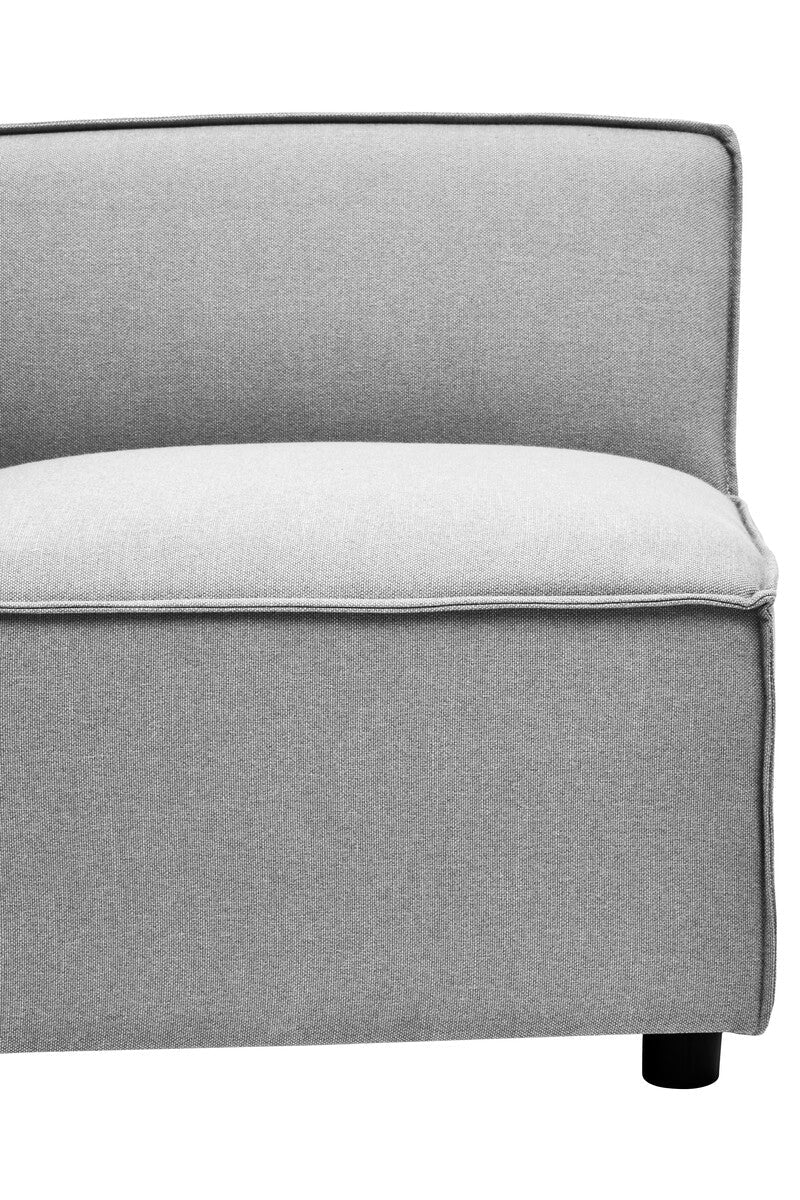 Toulouse Grey Fabric Left Arm Modular Sofa - Bargainia.com - 