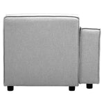 Toulouse Grey Fabric Left Arm Modular Sofa - Bargainia.com - 