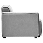 Toulouse Grey Fabric Left Arm Modular Sofa - Bargainia.com - 
