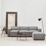 Toulouse Grey Fabric Right Arm Modular Sofa - Bargainia.com - 