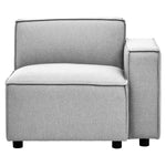 Toulouse Grey Fabric Right Arm Modular Sofa - Bargainia.com - 