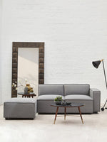 Toulouse Grey Fabric Right Arm Modular Sofa - Bargainia.com - 