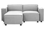 Toulouse Grey Fabric Right Arm Modular Sofa - Bargainia.com - 