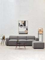 Toulouse Grey Fabric Right Arm Modular Sofa - Bargainia.com - 