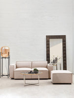 Toulouse Natural Fabric Armless Modular Sofa - Bargainia.com - 