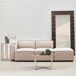 Toulouse Natural Fabric Left Arm Modular Sofa - Bargainia.com - 