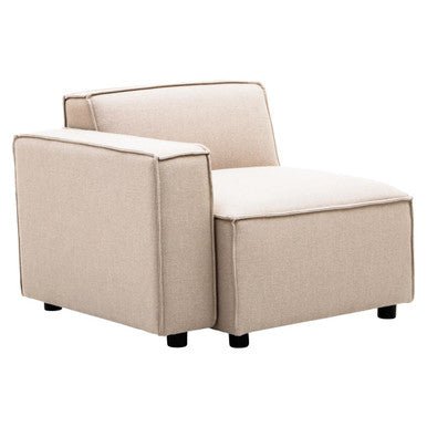 Toulouse Natural Fabric Left Arm Modular Sofa - Bargainia.com - 