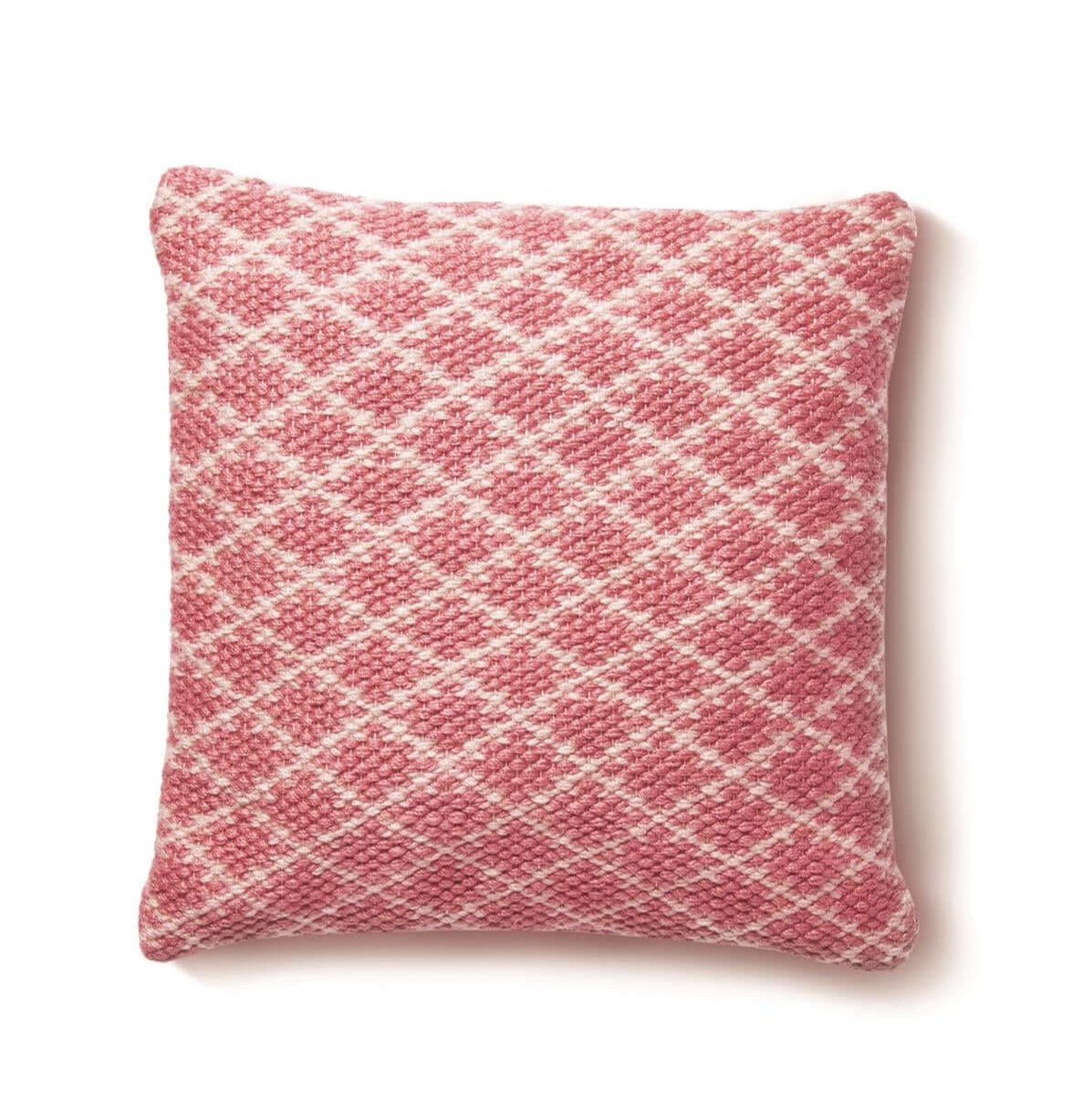 Trellis Design Woven Cushion - Bargainia.com - 5026134561489 - HWTREC_CORALP_045X045