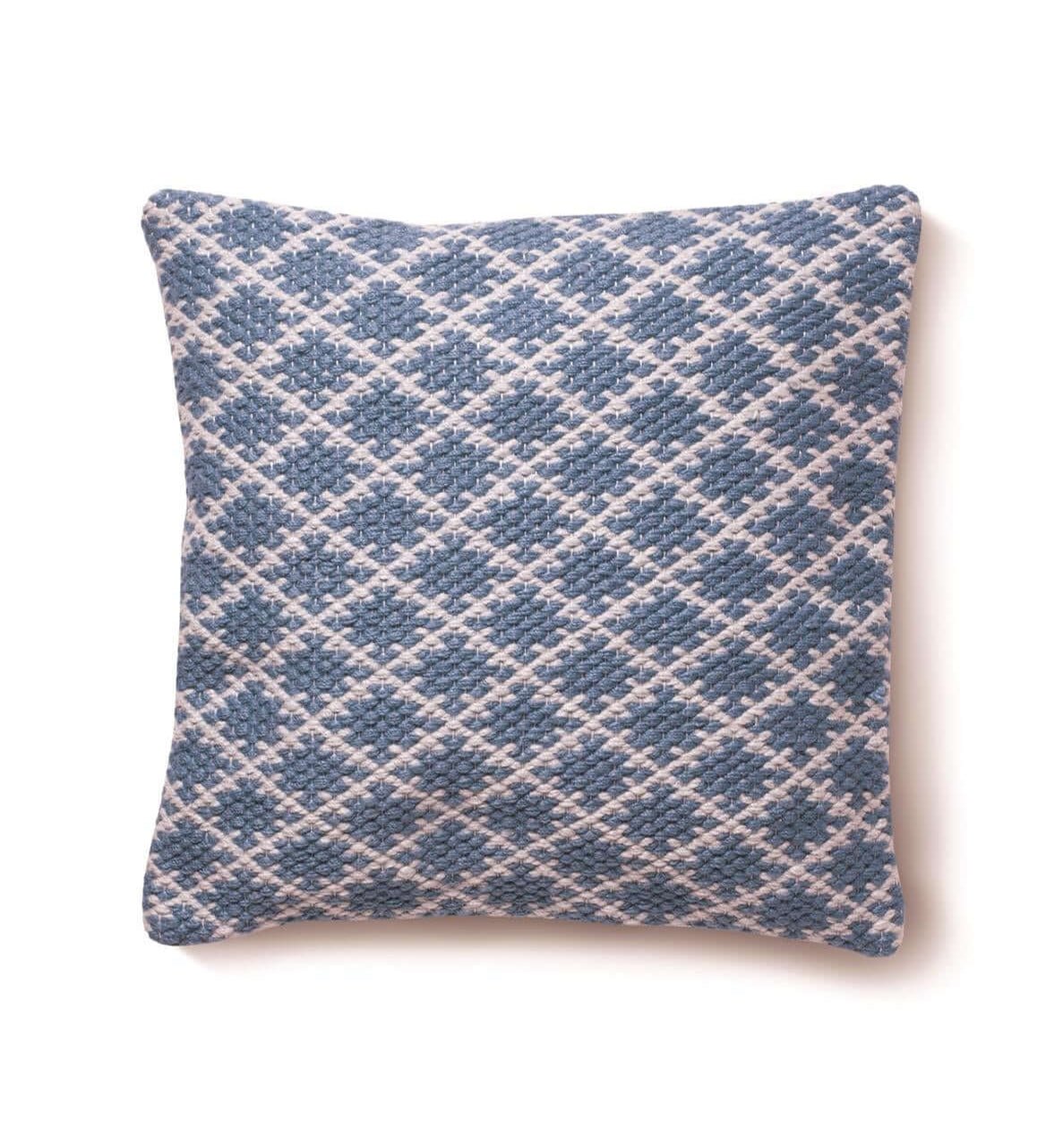Trellis Design Woven Cushion - Bargainia.com - 5026134561489 - HWTREC_CORALP_045X045