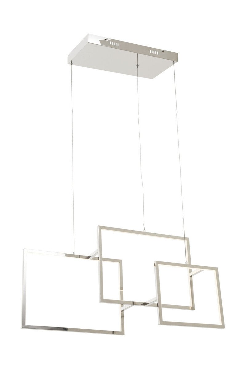 Trieste Three Square Pendant Light - Bargainia.com - 5018705957678